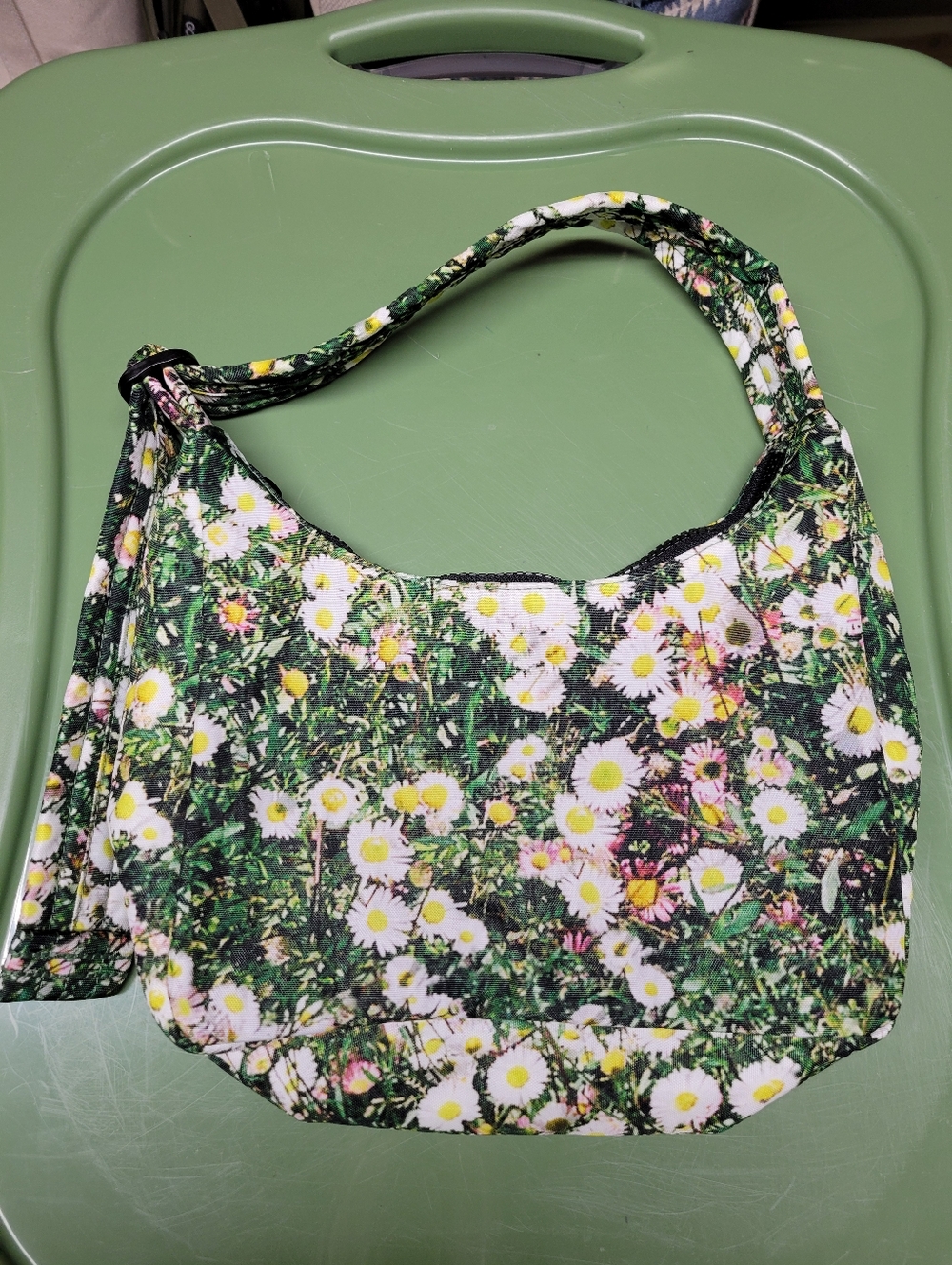 Baggu Mini Nylon Shoulder Bag Daisy Nwot - Picture 2 of 2